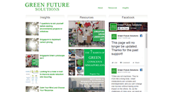 Desktop Screenshot of greenfuture.sg