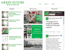 Tablet Screenshot of greenfuture.sg